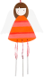 Preview: SUNNYSUE - DIY Wind Chimes "Angel", 1pc.