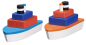 Preview: SUNNYSUE - Construction Kit "Steamboat", Set of 2