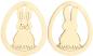 Preview: SUNNYSUE - Wooden Ornament "Bunny Lopi", Set of 4