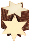 Preview: Wooden Ornament "Little Star", Set of 24