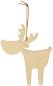 Preview: Wooden Ornaments "Reindeer Rudi", Set of 6