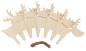 Preview: Wooden Ornaments "Reindeer Rudi", Set of 6