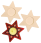 Preview: Tealight Holder "Star", Set of 3