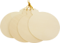 Preview: Wooden Ornament "Christmas Bauble", Set of 4