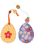 Preview: SUNNYSUE - Wooden Ornaments "Easter Egg", Set of 6
