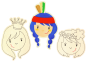 Preview: SUNNYSUE - Name Plates "Girls", 3pcs.