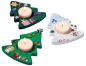 Preview: SUNNYSUE - Tealight Holder "Christmas Tree", Set of 3