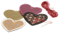 Preview: DIY Keyring Pendants "Hearts For Stitching", 6pcs.