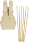Preview: Holzstecker "Häschengang", 6er Set