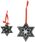 Preview: SUNNYSUE - Wooden Ornaments "Christmas stars in 3 sizes", 15pcs.