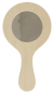 Preview: DIY Hand Mirror "Round", 1pc.