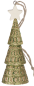 Preview: Wooden Ornament "Fir Tree - 3 Levels With Stars", 1pc.