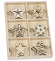 Preview: SUNNYSUE - Wooden Shapes "Stars", Set