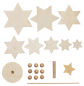 Preview: Holzaufsteller "Sternenbäumchen"