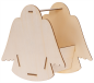 Preview: DIY Kit wooden basket angel,  set of 6