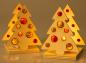 Preview: tealight x-mas-tree set of 2