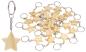 Preview: key chain stars, 24 pieces