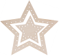 Preview: SUNNYSUE - Loom stars, 12-pcs.