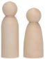 Preview: Holzfiguren XL, 12-tlg, Formen