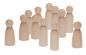 Preview: Holzfiguren XL, 12-tlg.