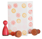 Preview: Mini Wooden Stamps "Spring", 3pcs.