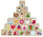 Preview: SUNNYSUE - Wooden Stamps "Advent Calendar", 24pcs.