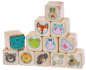 Preview: Wooden Stamps "Funny Friends", 12pcs.