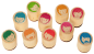 Preview: SUNNYSUE - Wooden Stamps "Mood", 10pcs.