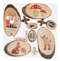 Preview: Giant Stamps "Forest Animals", 6pcs.