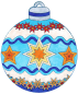 Preview: Mega Stamp "Christmas Bauble", 1pc.