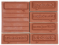 Preview: Holzstempel Set Einladungen, & Todo´s, 6tlg.