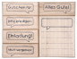 Preview: Holzstempel Set Einladungen, & Todo´s, 6tlg.