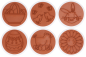 Preview: Giant Stamps "Easter", 6pcs.
