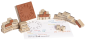 Preview: Wooden Stamp-Set "Learning about time", 30pcs.