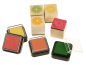 Preview: Mini Wooden Stamps "Citrus Fruits", 8pts.