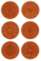 Preview: Giant Stamps "Mandala Flowers", 6pcs.