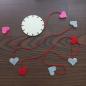 Preview: Felt hearts 300 pcs.