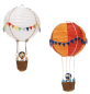 Preview: Paper Lantern 11cm, Set of 6
