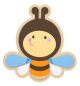 Preview: SUNNYSUE - Einlegepuzzle "Bienchen", 1Stck