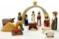 Preview: Große Weihnachtskrippe, 16-tlg.