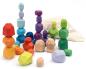 Preview: tower of wooden diamonds