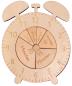 Preview: Holz- Bruchrechen-Uhr