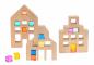 Preview: Wooden houses for acrylcubes, Set of 3