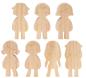 Preview: Holzfiguren Kinder , 7-tlg.