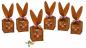 Preview: SUNNYSUE - DIY Felt Baskets "Long-Eared Bunny", Set of 6