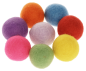 Preview: Felt Balls Different-Coloured, 8pcs.