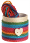 Preview: Braided Jute Cord "Rainbow", 25 m