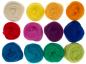 Preview: Felt wool in 12 rainbow colors