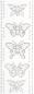 Preview: Glitter Tape "Butterflies" (5 Butterflies, 10 Borders)