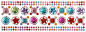 Preview: Glitter Stickers "Gems" (18 Gems, 2 Sheets)